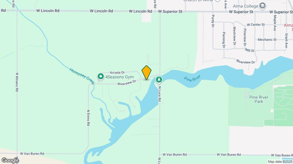 4105 Riverview Dr Map and Location Details