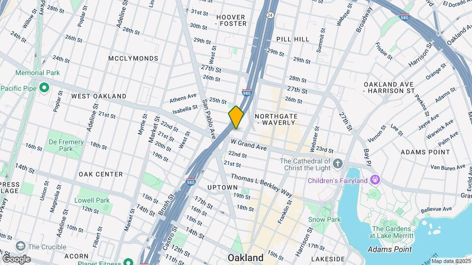621 23rd St Map and Location Details