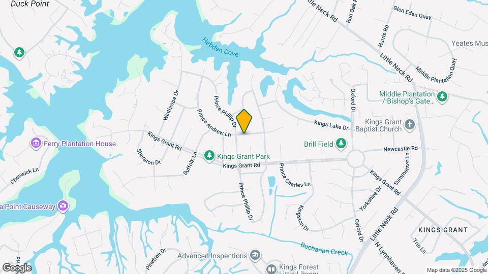 3713 Prince Andrew Ln Map and Location Details