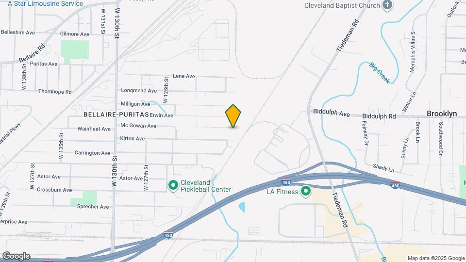 11705 Mc Gowan Ave Map and Location Details