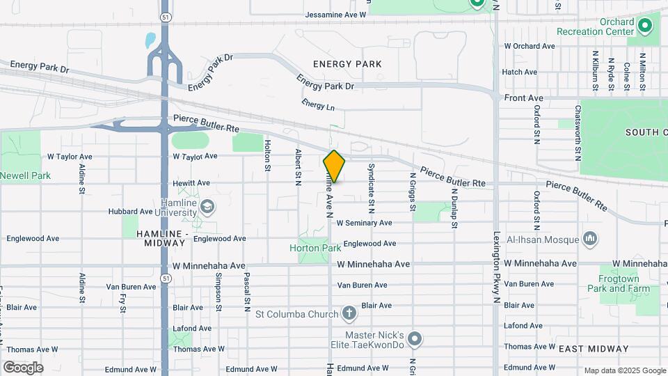1336 Hewitt Ave, Unit Upper Mapa y Detalles de la Ubicación