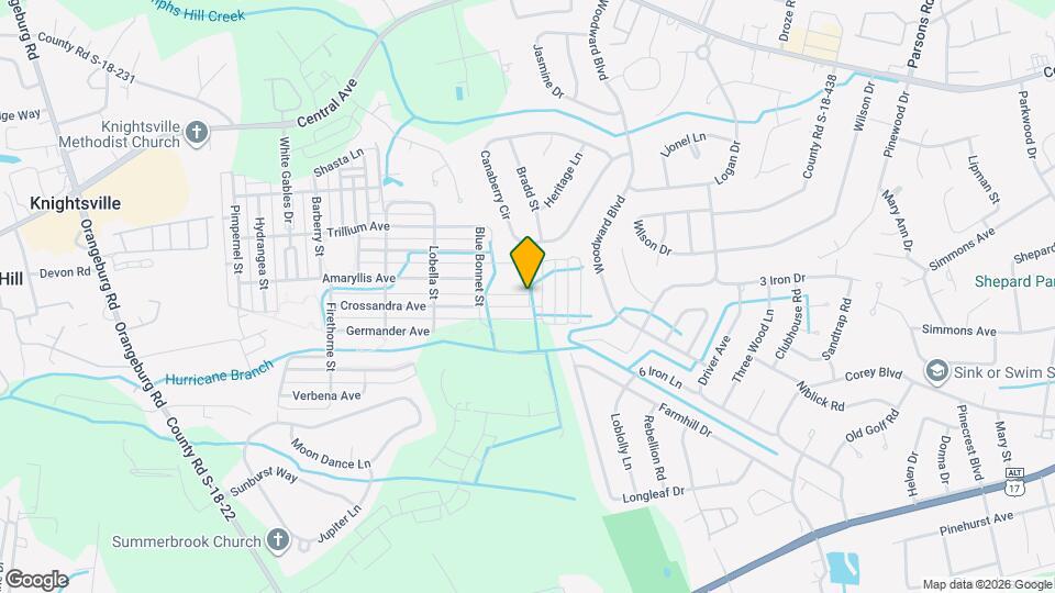 72 Crossandra Ave Map and Location Details