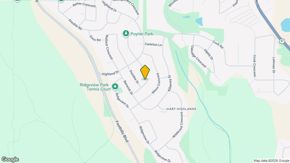 2943 Langley Crescent Map and Location Details