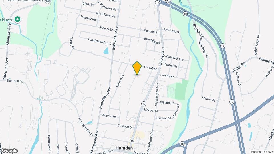 56 Edgewood Ave Map and Location Details