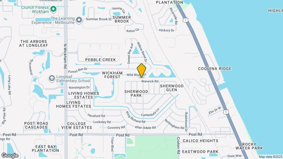 2360 Warwick Rd Map and Location Details