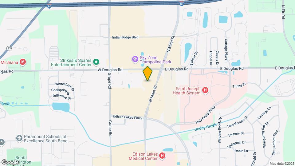 Furnished Studio-South Bend - Mishawaka - Map and Location Details
