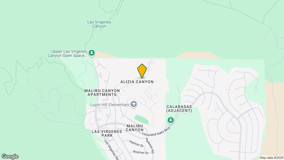 26118 Alizia Canyon Dr Map and Location Details