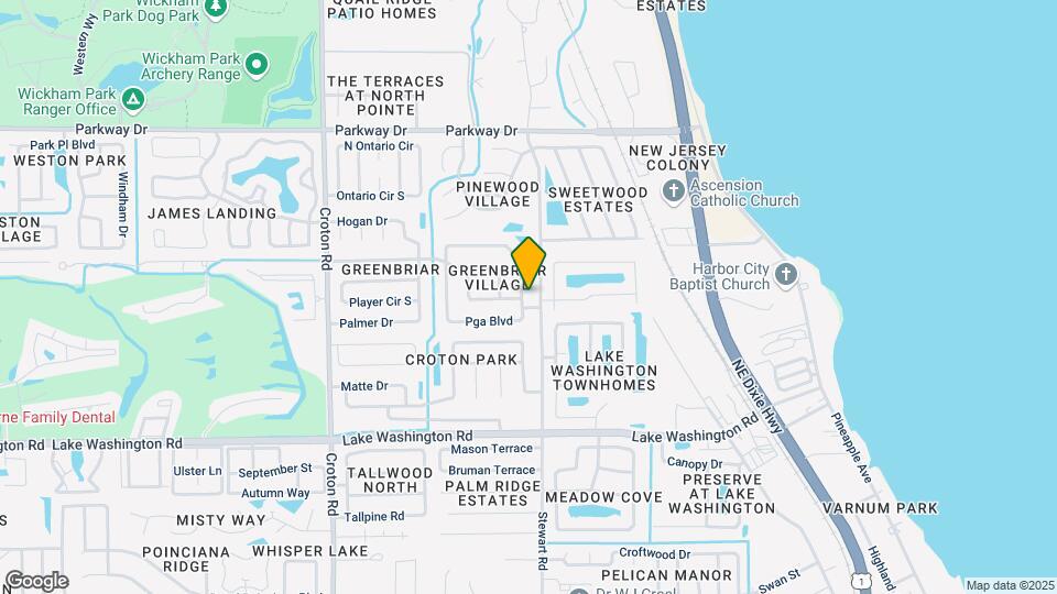 1599 Pga Blvd Map and Location Details