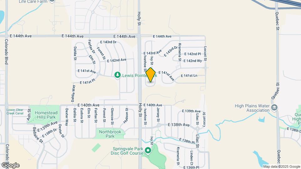 14066 Ivanhoe Ct Map and Location Details