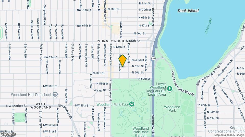 507 N 61st St Map and Location Details
