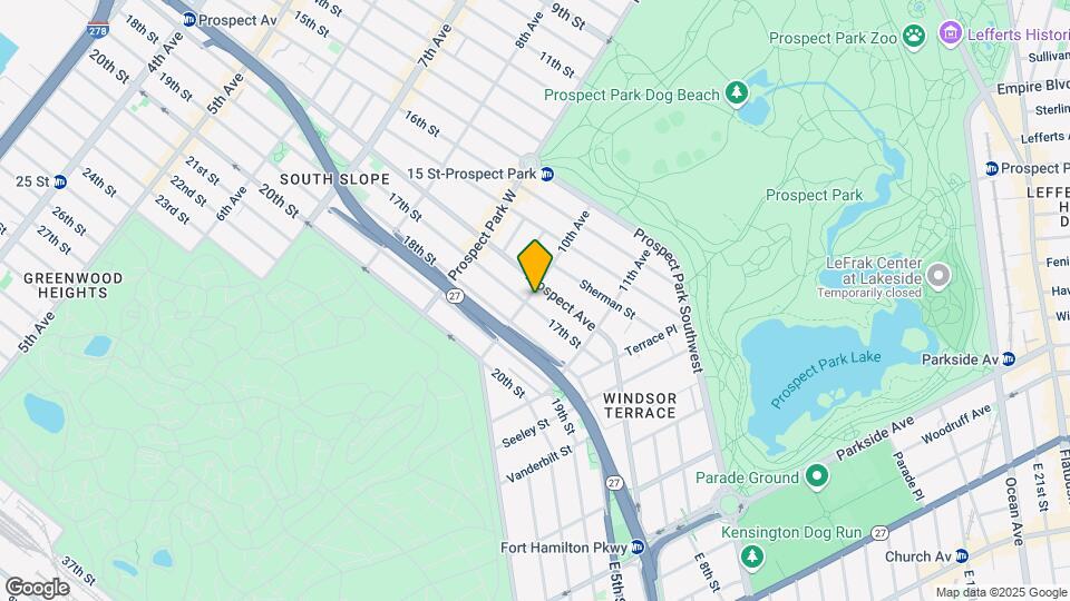 563 17th St Map and Location Details