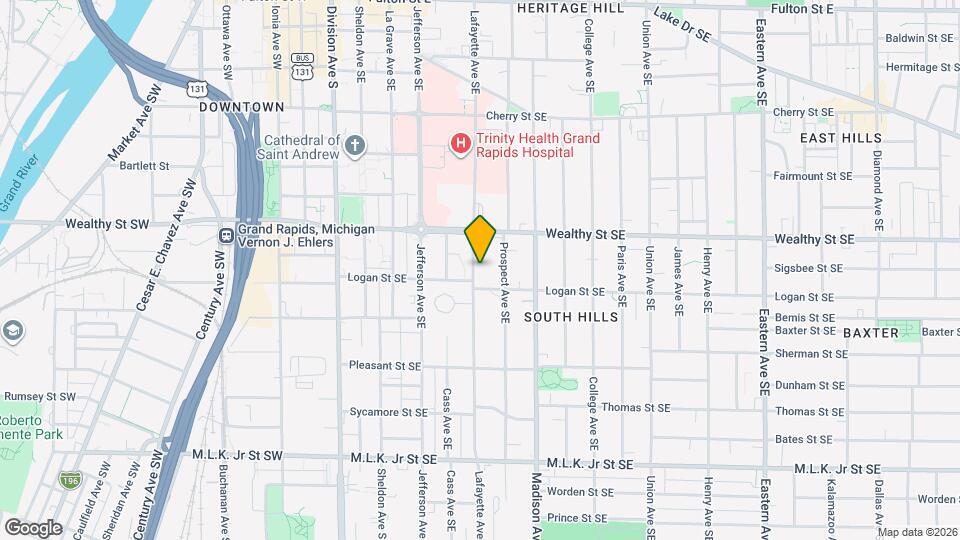 440 Lafayette Ave SE Map and Location Details