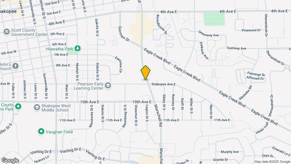 1307 Shakopee Ave E Map and Location Details