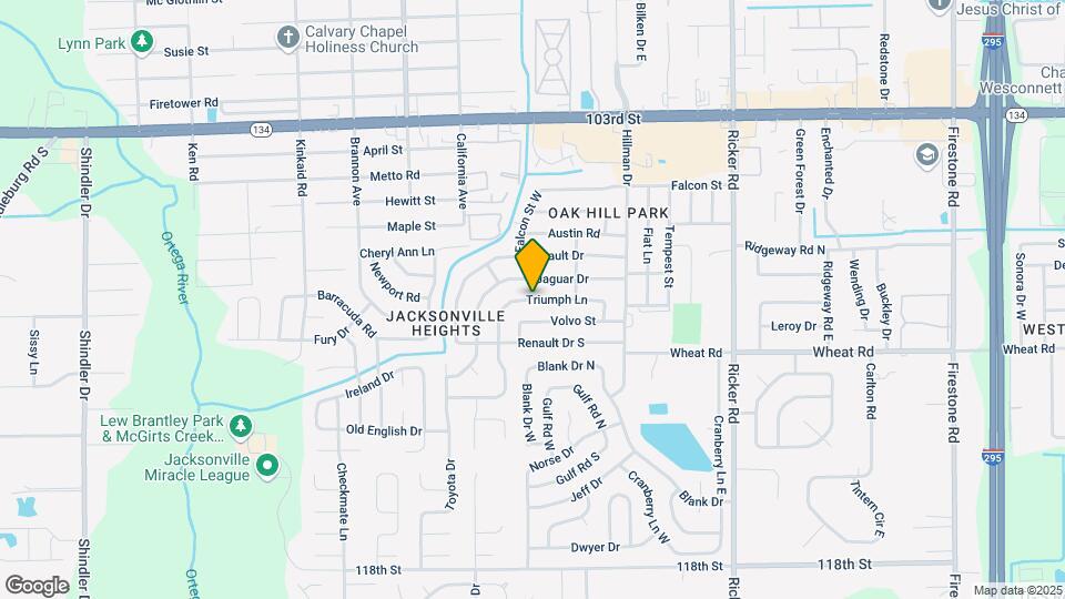 8046 Triumph Ln Map and Location Details