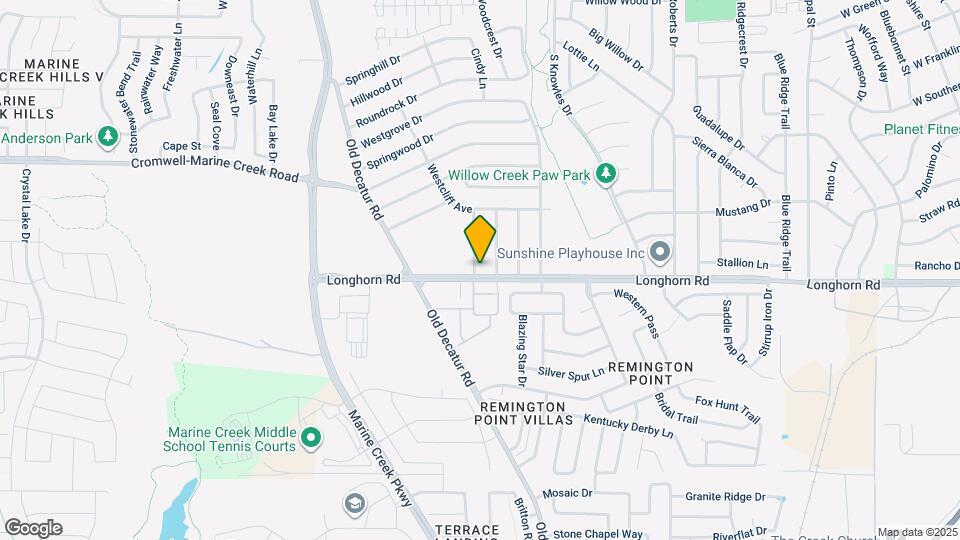 841 White Rock St Map and Location Details