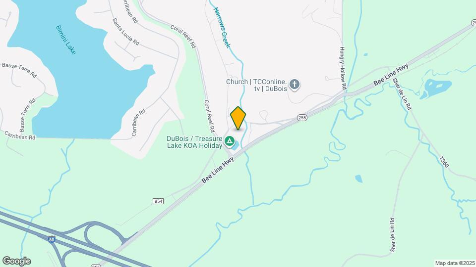 Wolf Run Mapa y Detalles de la Ubicación