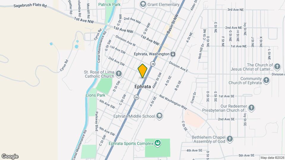 237 Basin St SW Map and Location Details