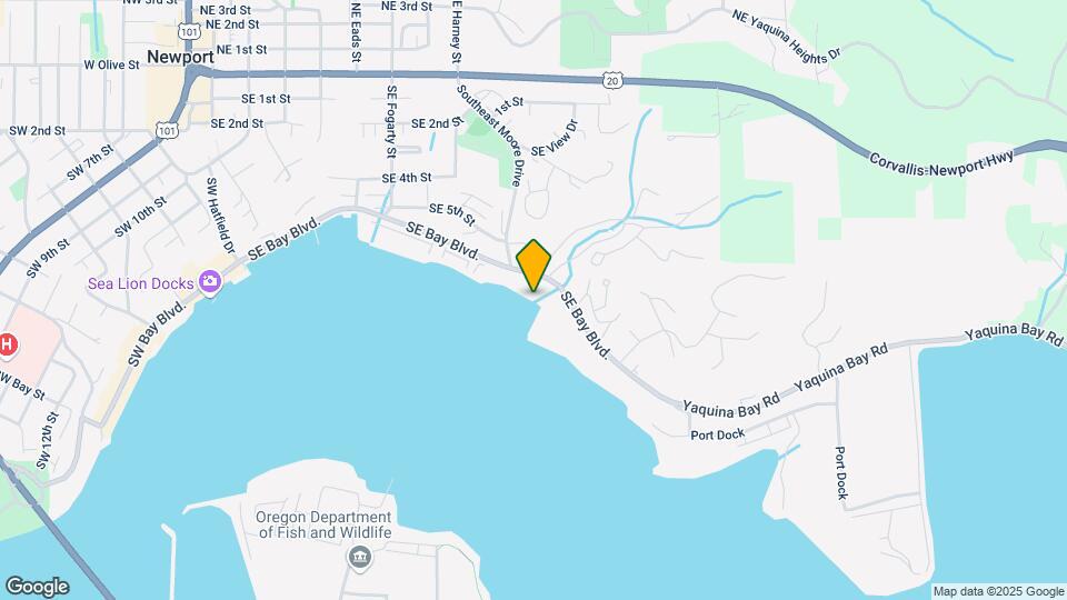 1000 SE Bay Blvd. Map and Location Details