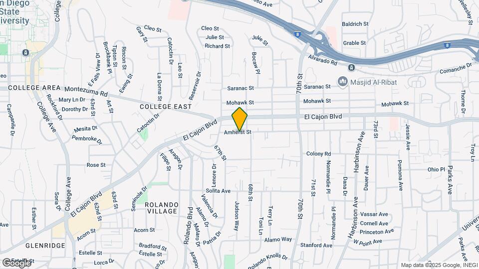 6765 Amherst St Mapa y Detalles de la Ubicación