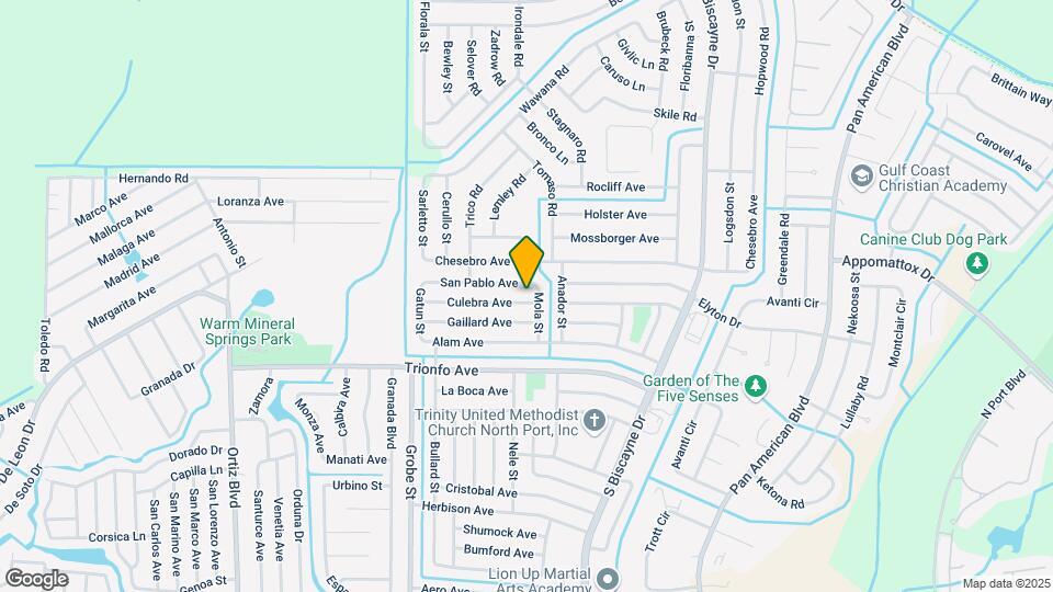 8456 Culebra Ave Map and Location Details