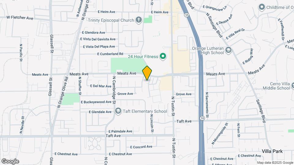 2060 N Lincoln St Map and Location Details