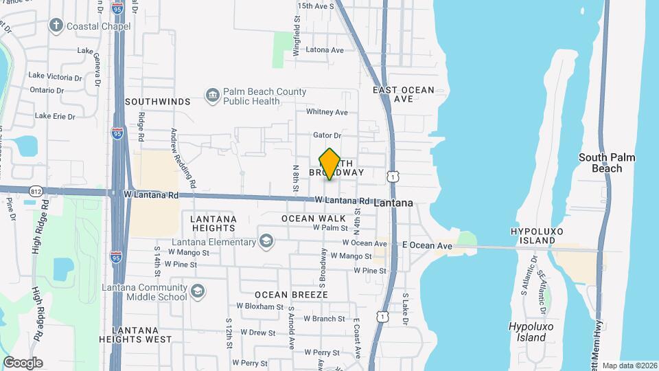 422 N Broadway Map and Location Details