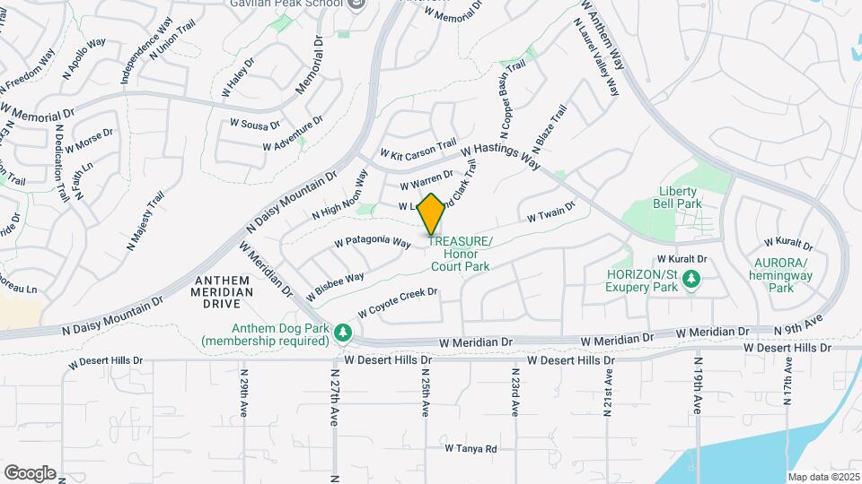 2442 W Patagonia Way Map and Location Details
