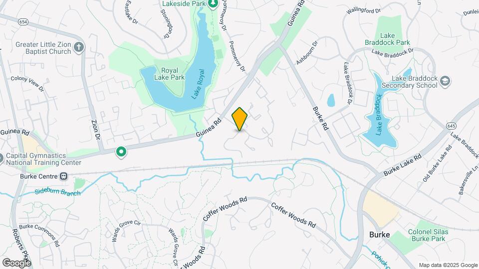 9911 Whitewater Dr Map and Location Details