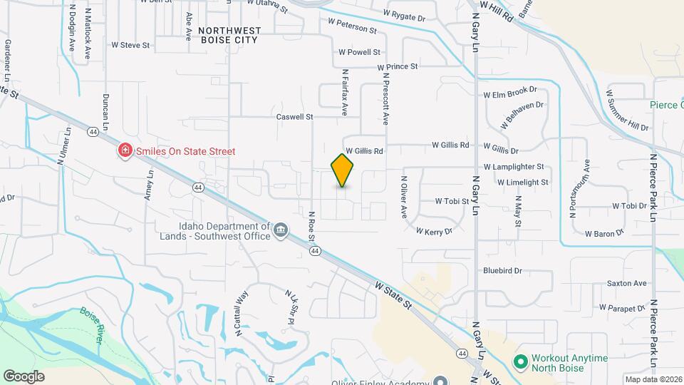 6116 N Hampstead Ave Map and Location Details