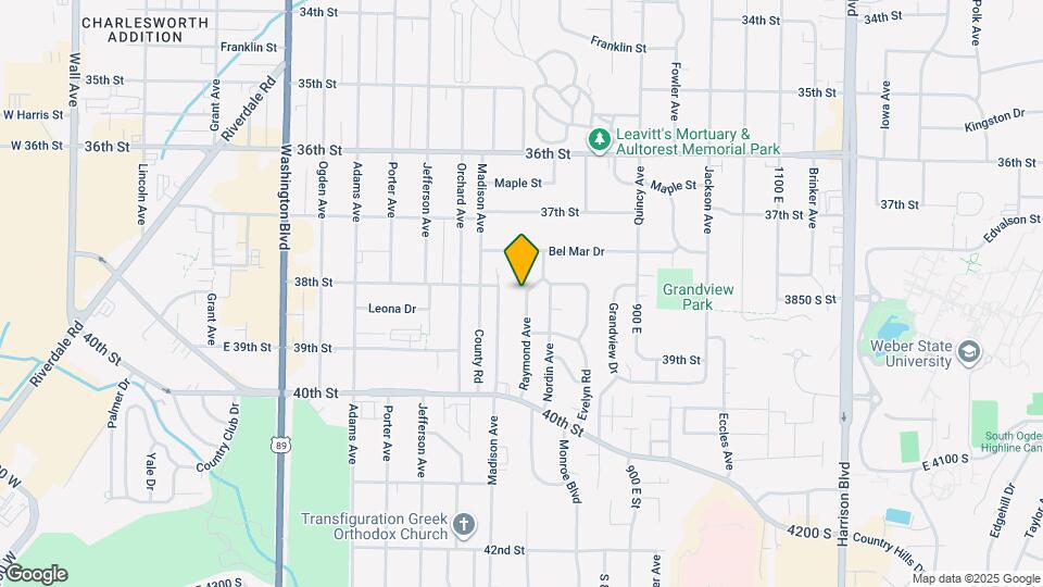 3819 Raymond Ave Map and Location Details