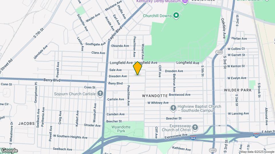 1014 Dresden Ave Map and Location Details