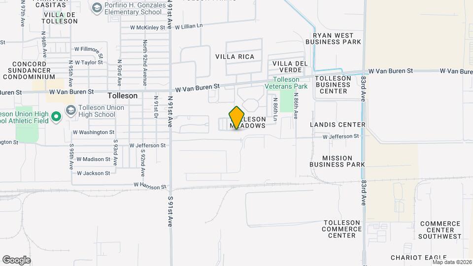 8759 W Washington St Map and Location Details