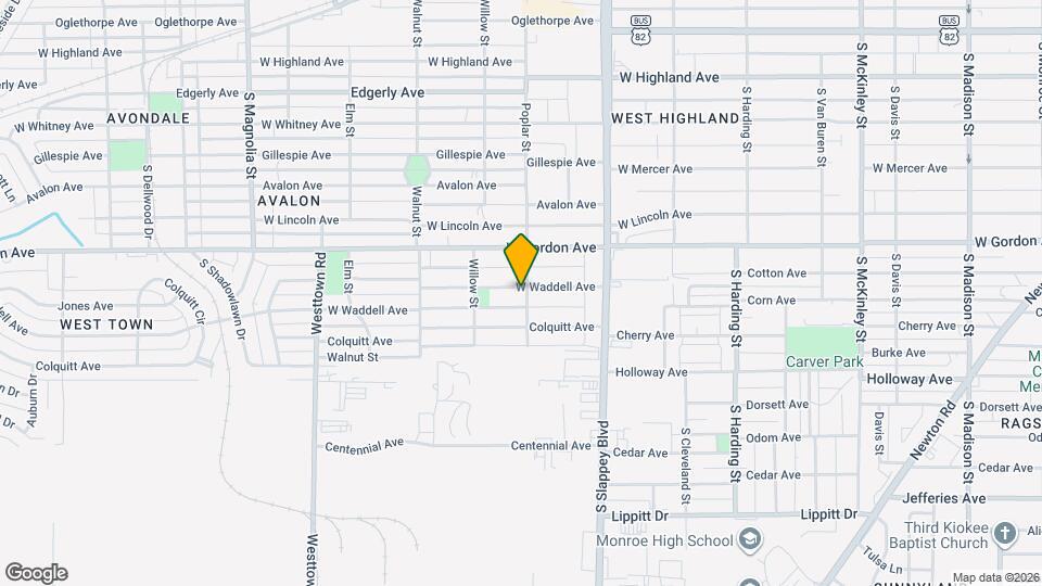 1201 Colquitt Ave Map and Location Details