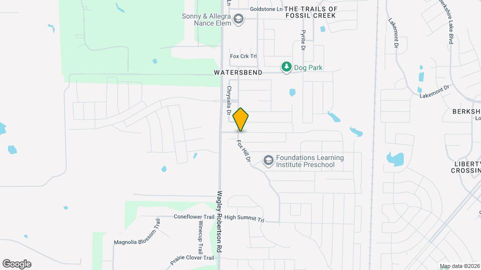 649 Bent Oak Dr Mapa y Detalles de la Ubicación