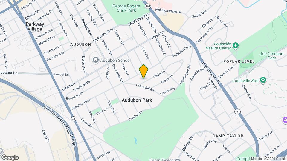 1209 Valley Dr Map and Location Details