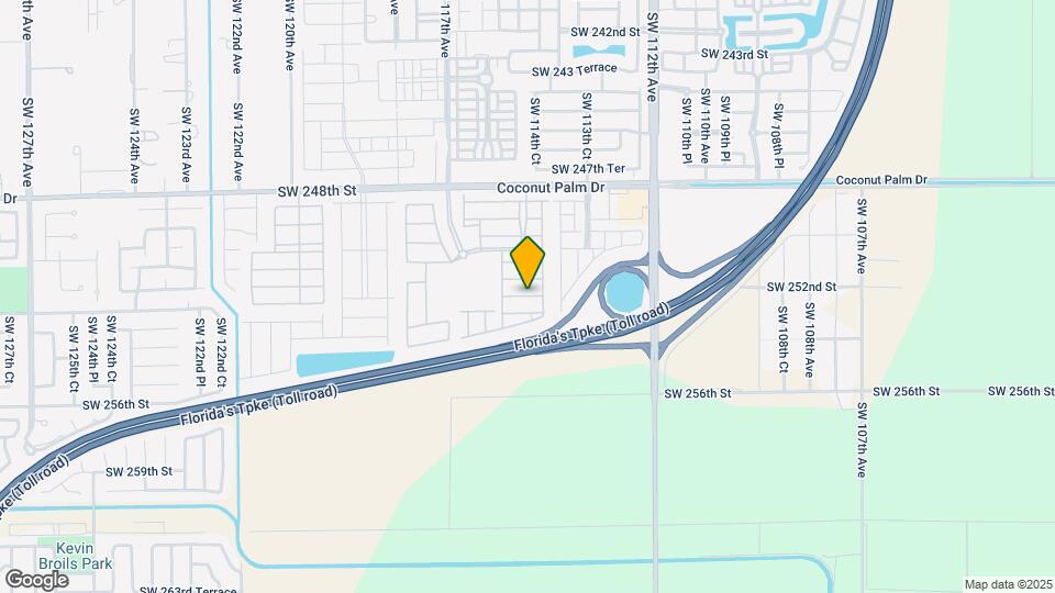 11432 SW 252nd Ter Map and Location Details