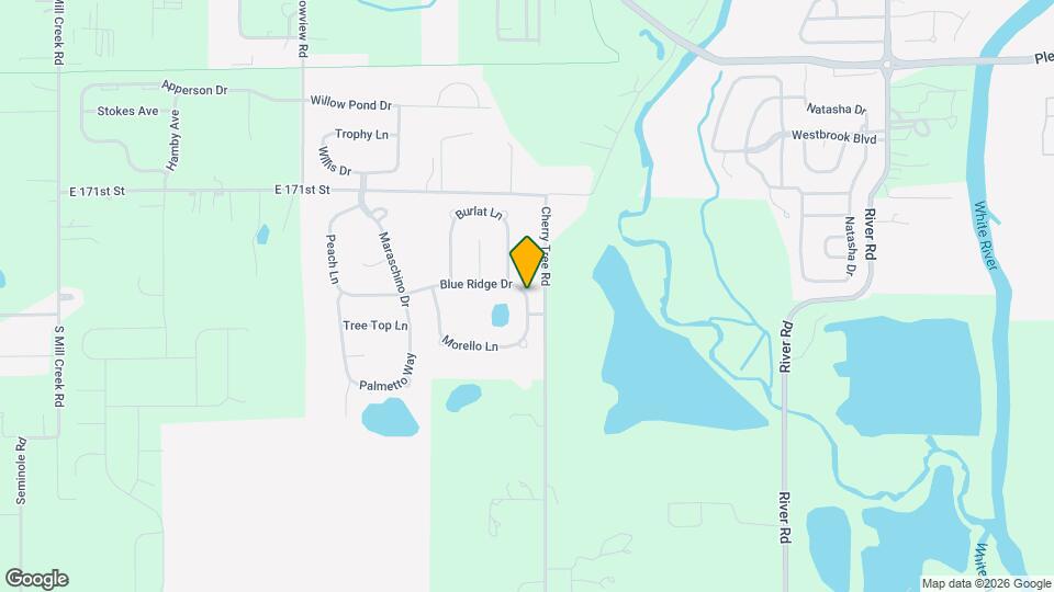 7250 Blue Ridge Dr Map and Location Details