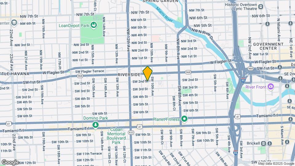 1036 SW 2nd St Map and Location Details