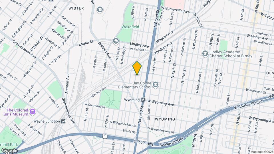 4837 N 15th St Map and Location Details