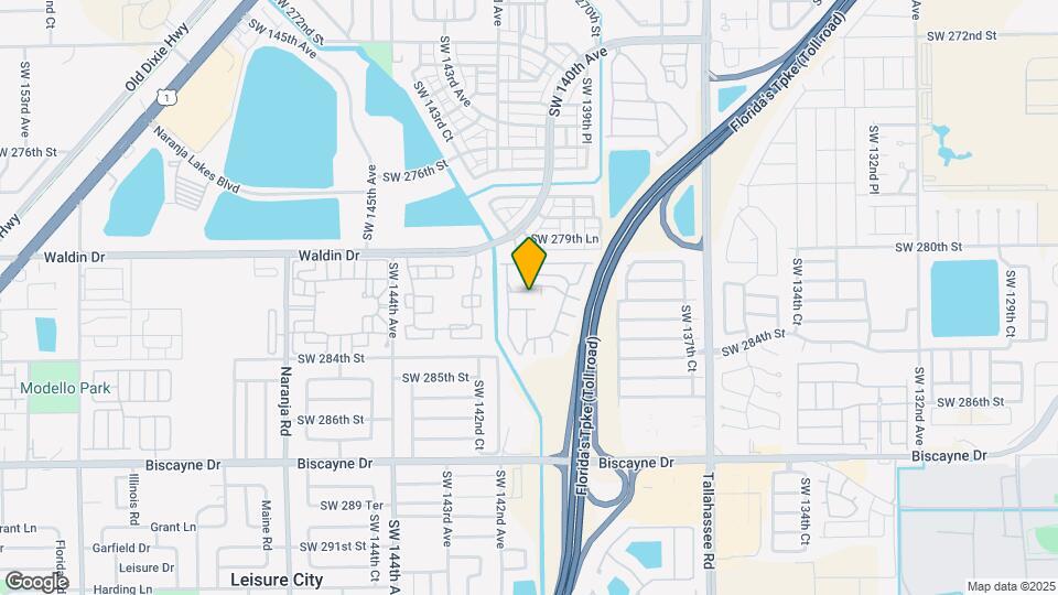 14020 SW 281st Terrace Map and Location Details