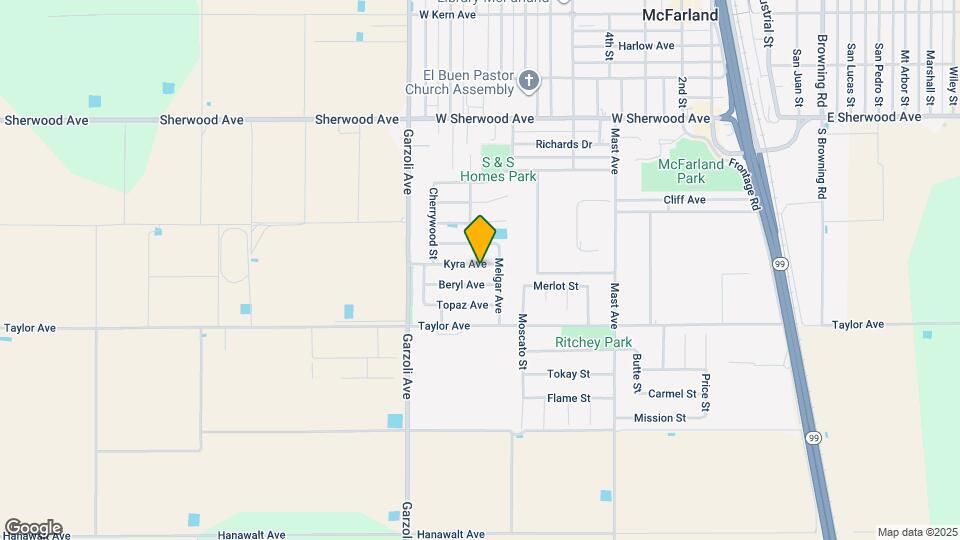 719 Kyra Ave Map and Location Details