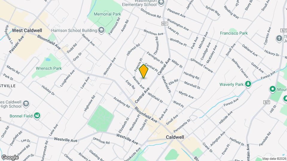 8 Caton Terrace Map and Location Details