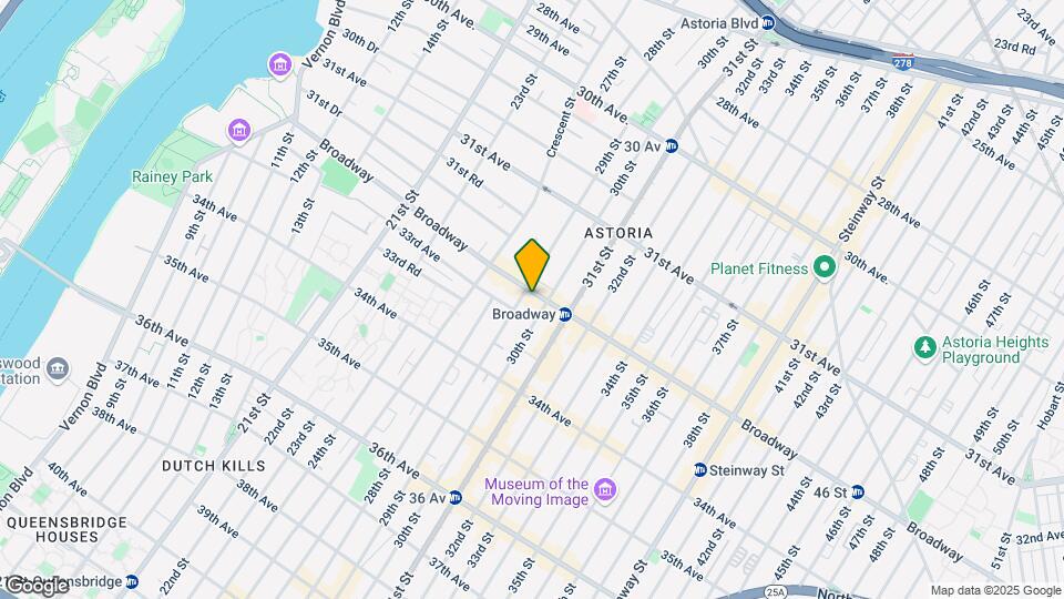 Astor Broadway Map and Location Details