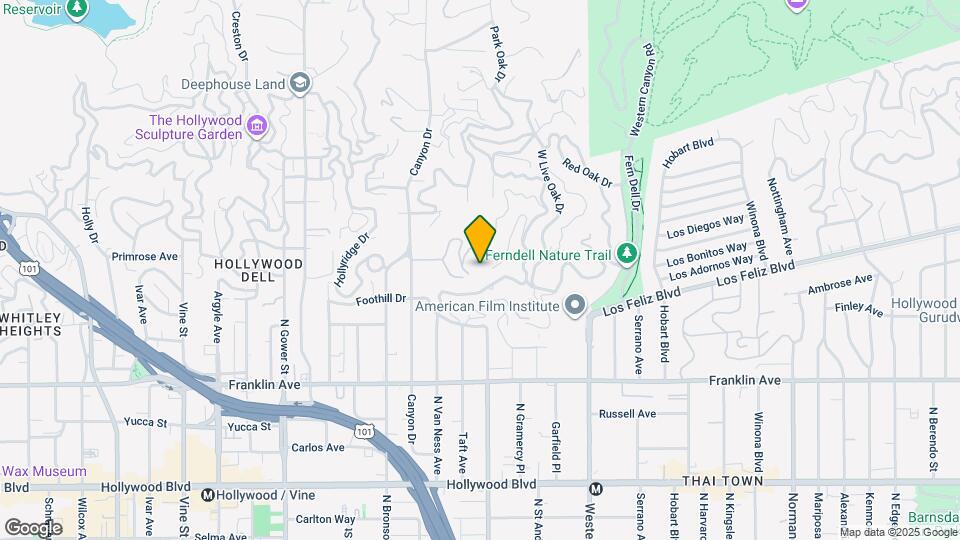 5721 Valley Oak Dr Map and Location Details