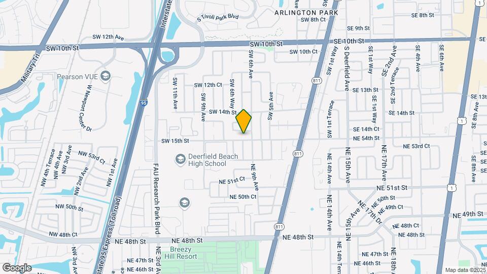 621 SW 15th St Mapa y Detalles de la Ubicación