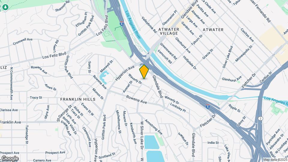 2929 Waverly Dr Map and Location Details