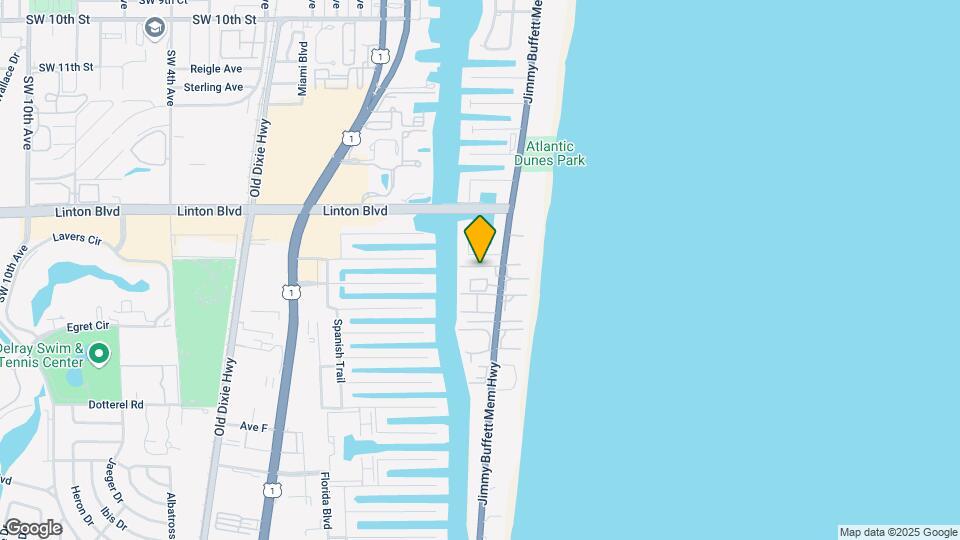 Penthouse Delray Map and Location Details