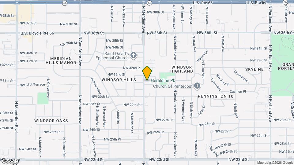 4425 NW 31st St Map and Location Details