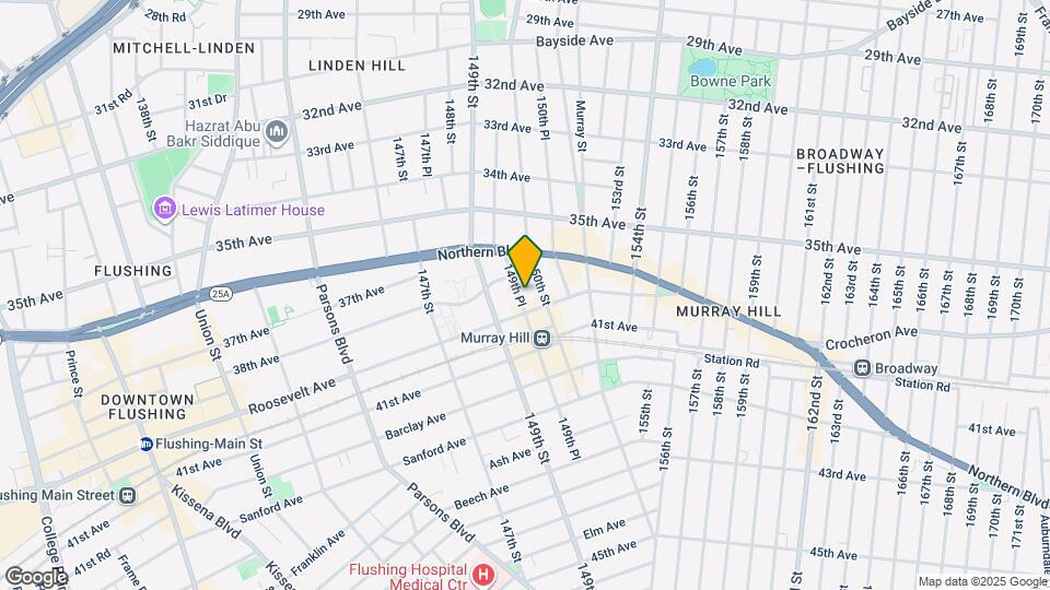 38-21 149th Pl Map and Location Details