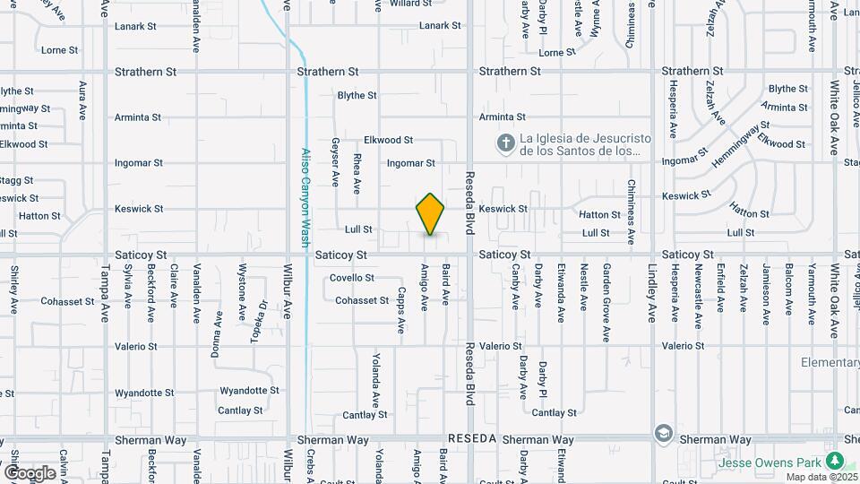 The Casitas Townhomes Map and Location Details